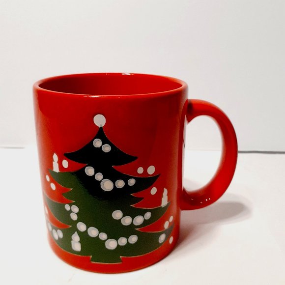 WAECHTERSBACH | Dining | Vintage Waechtersbach Coffee Mug Cup Christmas  Tree Red West Germany | Poshmark